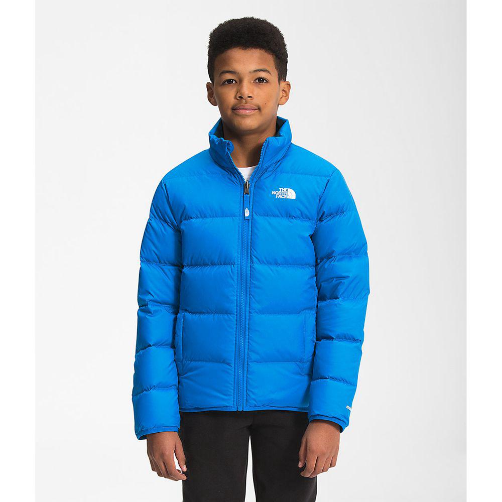 The North Face Reversible Andes Παιδικα Μπουφάν Πουπουλένια - Μπλε (UMHV97835)